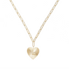 Adorned Heart Initial Necklace