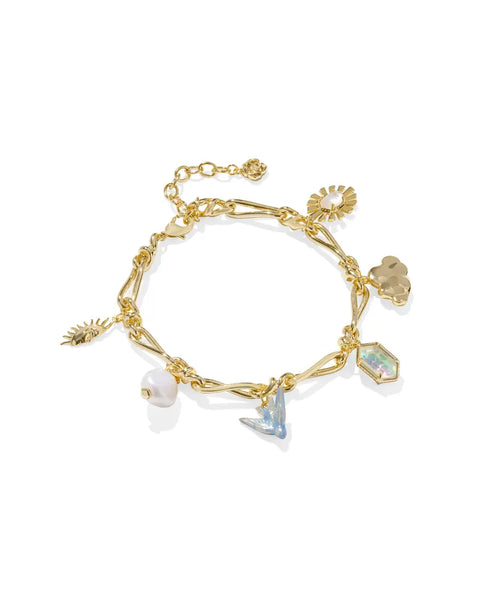 Melody Charm Bracelet Neutral Mix – Michele Jewelry