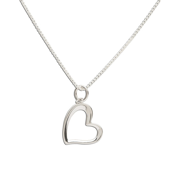 Sassy Open Heart Necklace