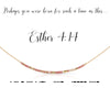 Esther 4:14 {Perhaps You Were Born For Such A Time As This} | Morse Code Necklace