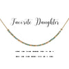 Favorite Daughter | Morse Code Necklace