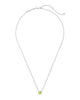 Davie Sterling Silver Pendant Necklace in Peridot