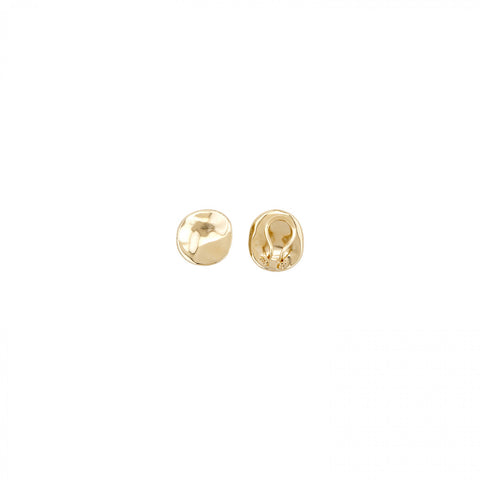 Twins Gold Plated Stud Earrings
