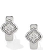 Mallory Crystal Huggie Earring