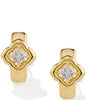 Mallory Crystal Huggie Earring