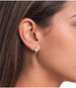 Mallory Crystal Huggie Earring