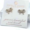 Petite Bow Stud Earrings