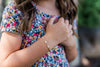 Little Girls 14K Gold-Plated Pearl Baby Bracelet for Kids