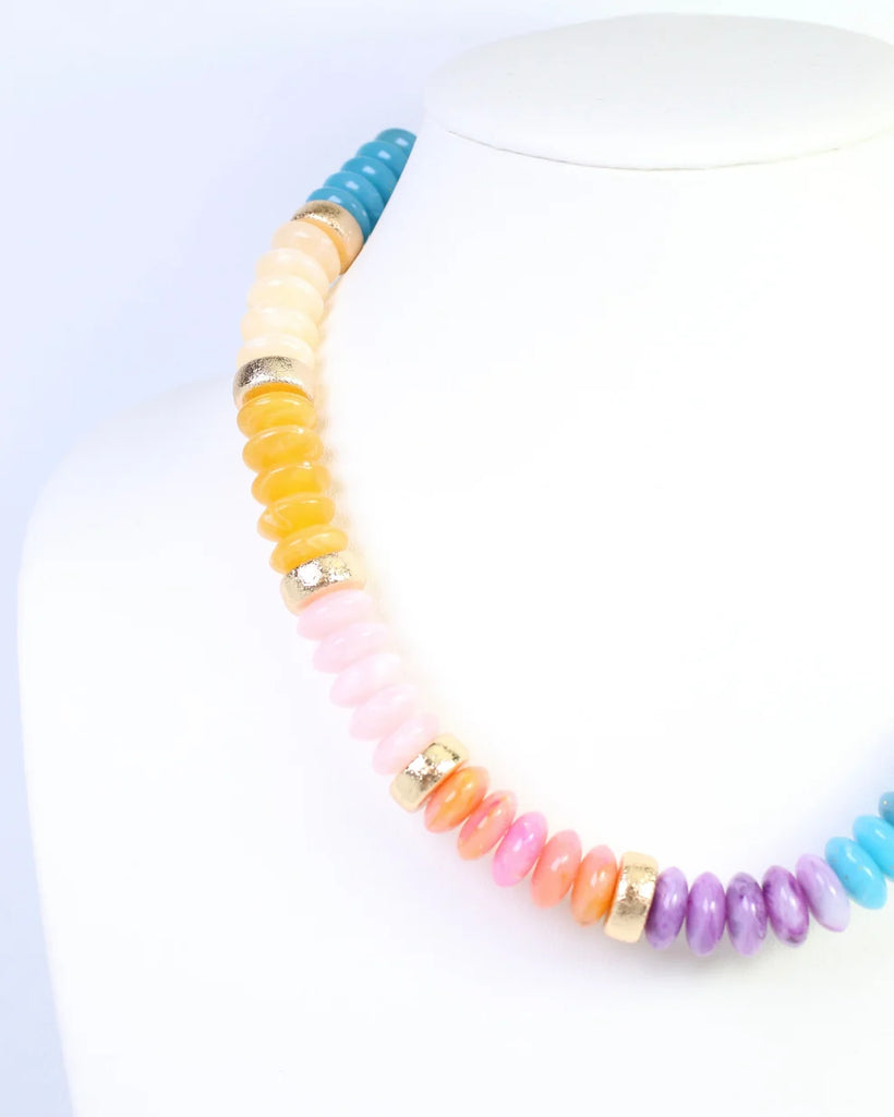 Eye Candy Beaded Necklace Multi