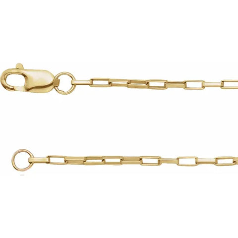 Elongated Box Chain | 1.2mm