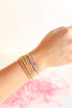 Gig 'em Gold Filled Bead Bracelet