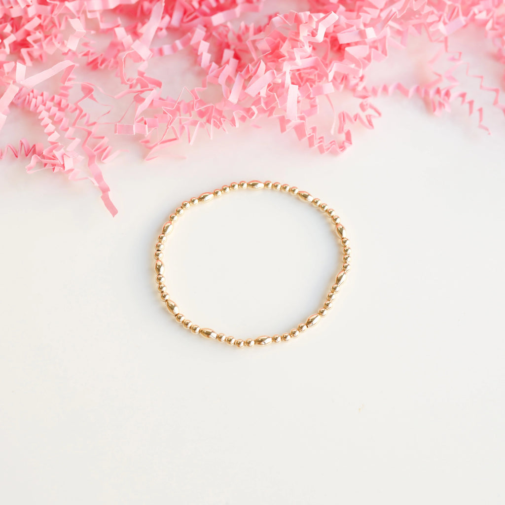 Chelsea Gold Filled Bead Bracelet