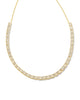 Gracie Tennis Necklace in White CZ