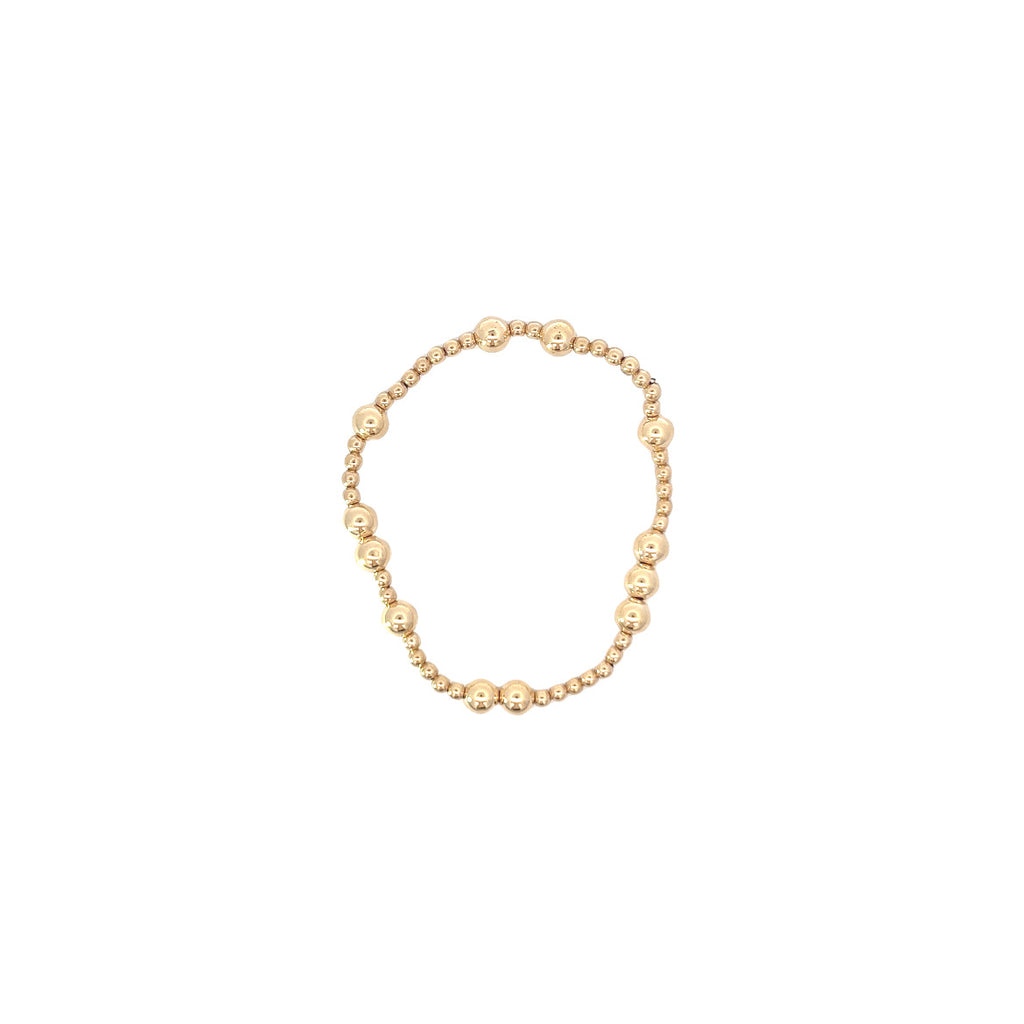 Hope Unwritten 6mm Gold Filled Bead Bracelet