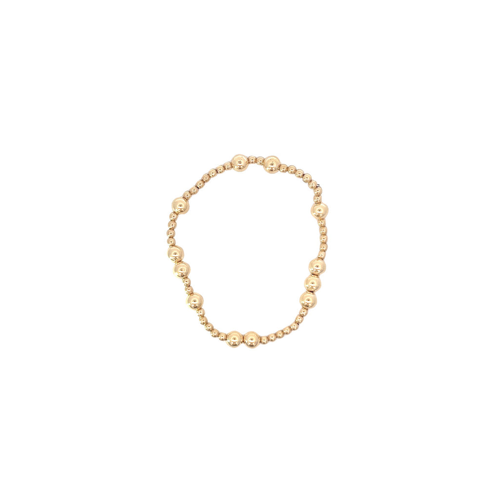 Hope Unwritten 6mm Gold Filled Bead Bracelet