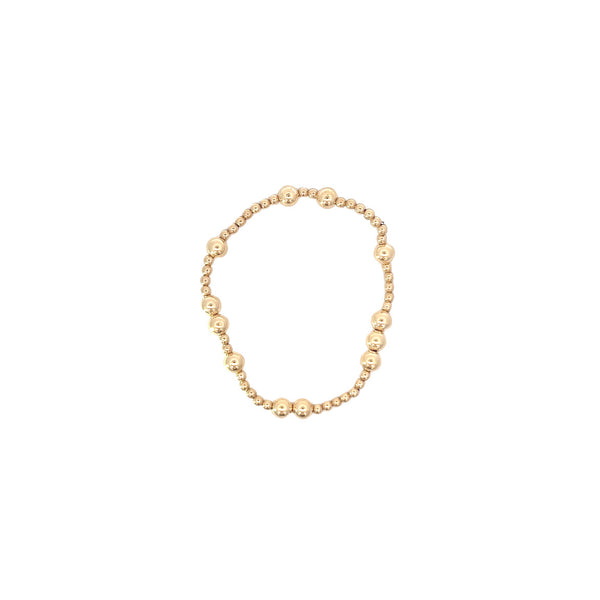 Hope Unwritten Gold Filled Bead Bracelet - 6mm