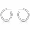 Flora Medium Hoop Earrings
