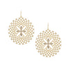 Sunburst Drop Earrings