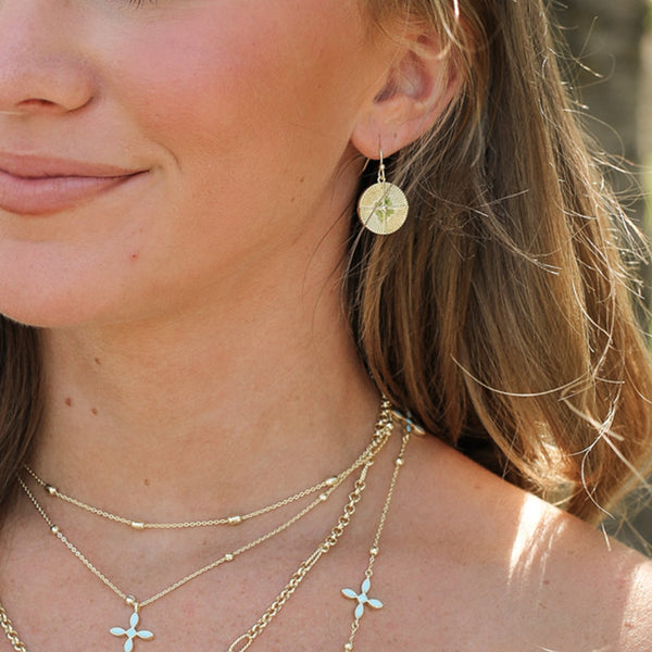 Walking on Sunshine Drop Earrings