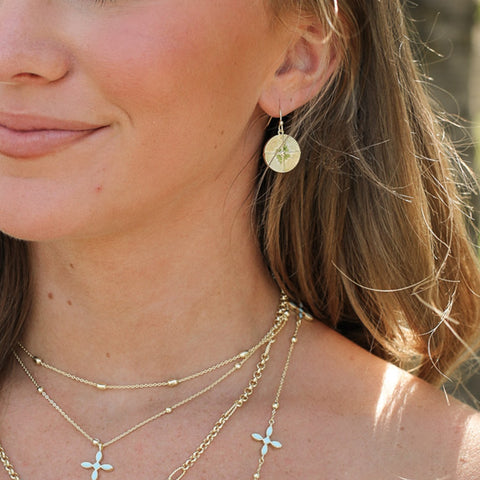 Walking on Sunshine Drop Earrings