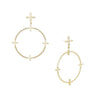 Radiant Beaded Statement Earrings