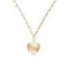 Adorned Heart Initial Necklace