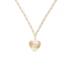 Adorned Heart Initial Necklace