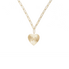 Adorned Heart Initial Necklace