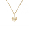 Adorned Heart Initial Necklace