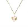 Adorned Heart Initial Necklace