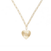 Adorned Heart Initial Necklace