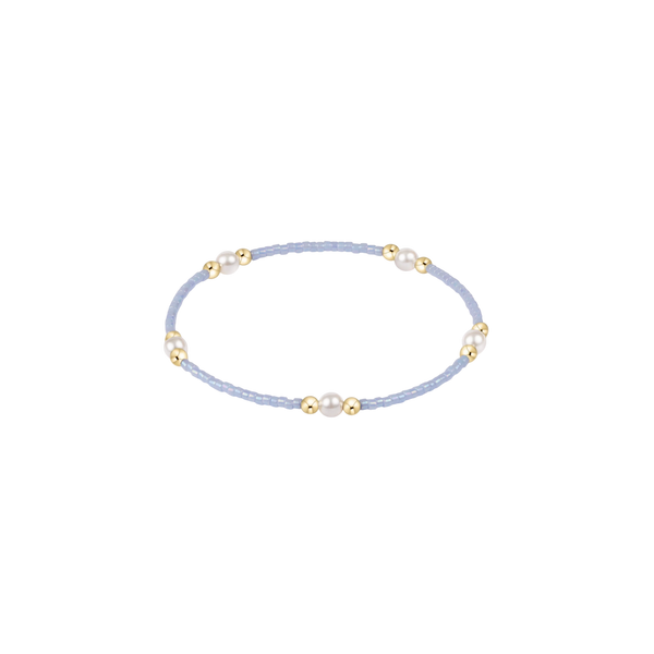 Hope Purpose Pearl Bracelet in Ocean Mist