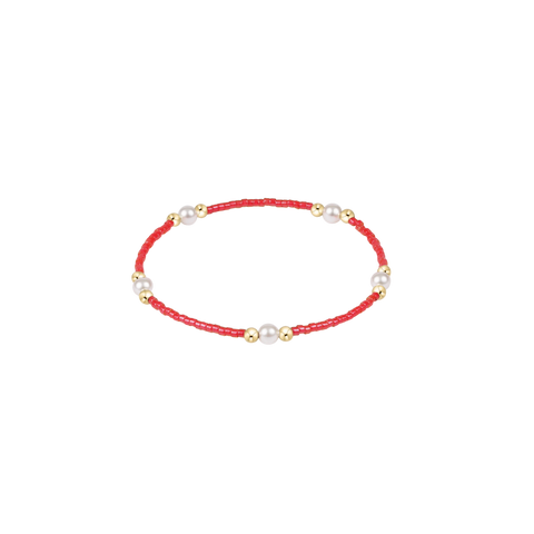 Hope Purpose Pearl Bracelet in Sherbert