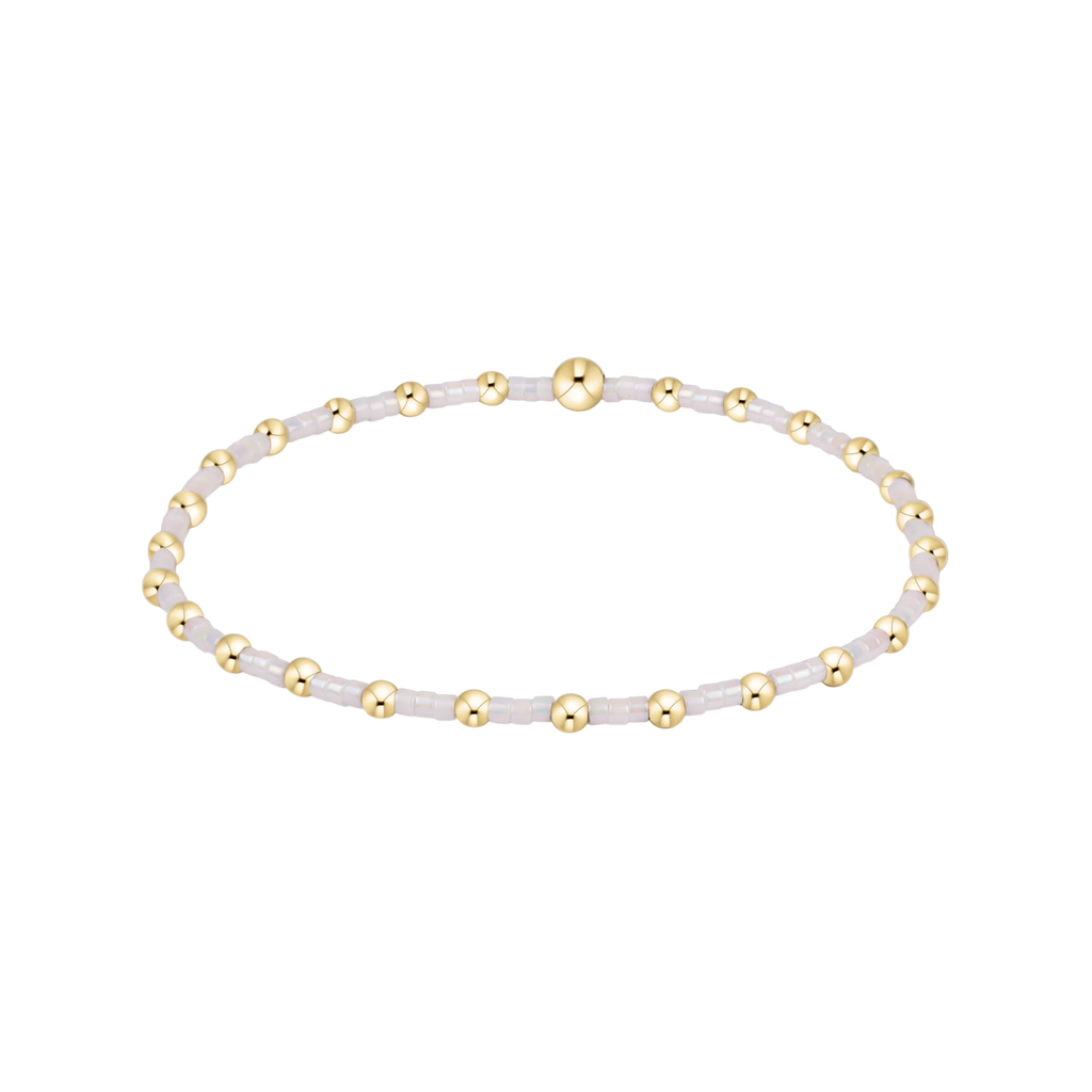 Hope Sincerity Bracelet in Silky White