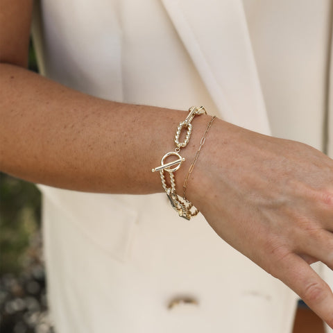 She's Spicy Chain Link Bracelet