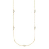 Adorned Pearl Station Long Necklace