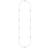 Adorned Pearl Station Long Necklace