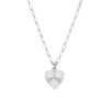 Adorned Heart Charm Necklace