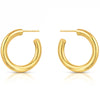 Flora Medium Hoop Earrings