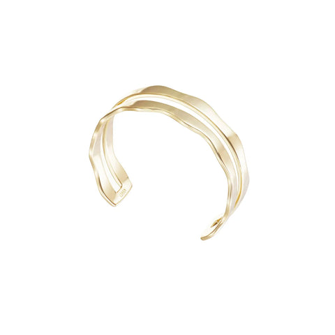 Solaris Mini Cuff Bracelet in Gold