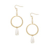 Sea Breeze 3 in 1 Pearl Drop Earrings