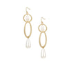 Sea Breeze 3 in 1 Pearl Drop Earrings