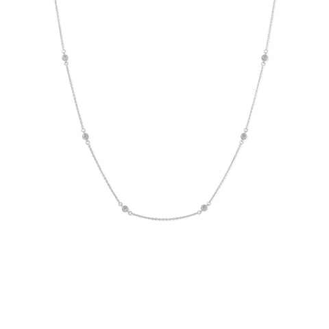 CZ By the Yard Necklace