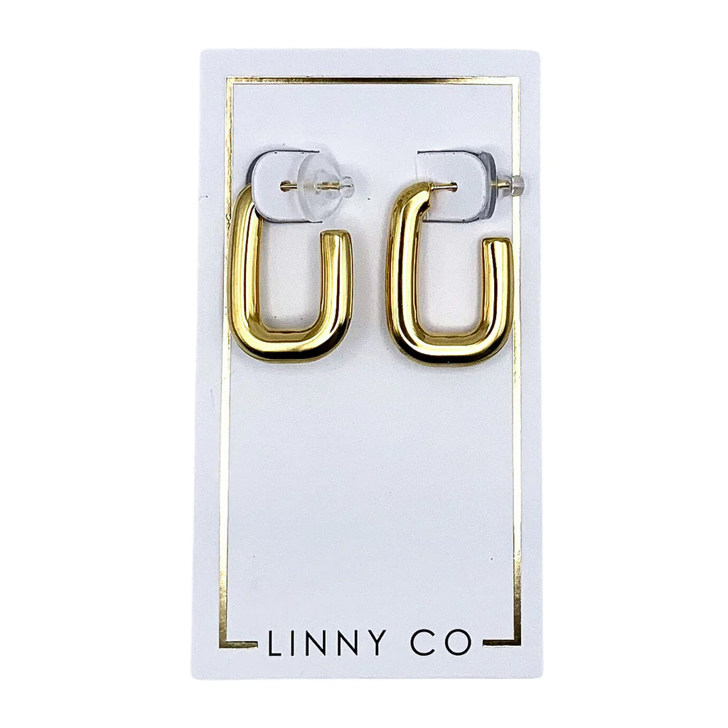 Danielle Gold Hoop Earrings