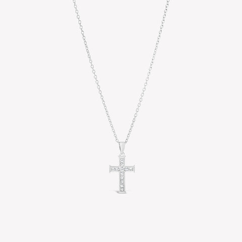 Luminous Cross Pendant Necklace