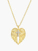 Divine Wngs Cross Necklace