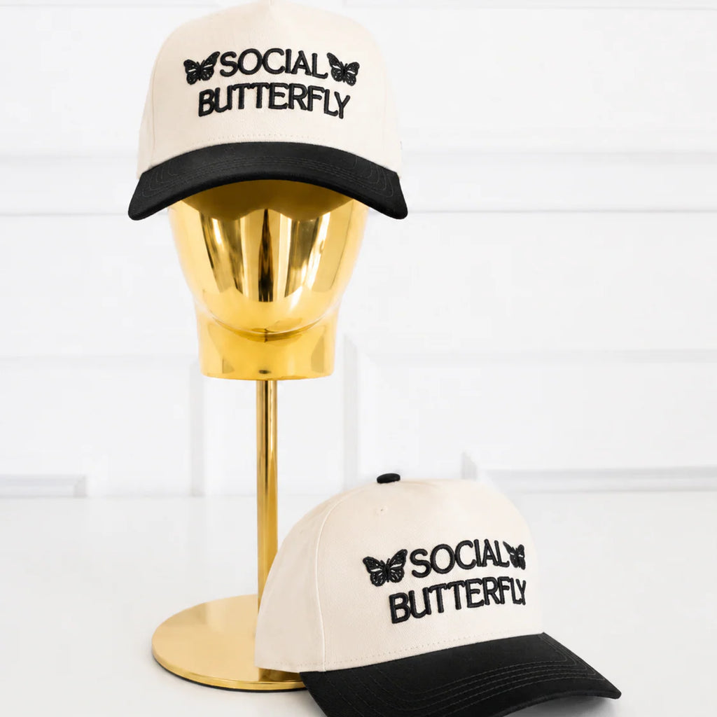 Social Butterfly - Baseball Cap