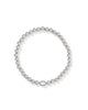 Mini Elaina Stretch Bracelet in Ivory Mother of Pearl