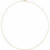14kt Yellow Gold-Filled 1mm Cable Chain