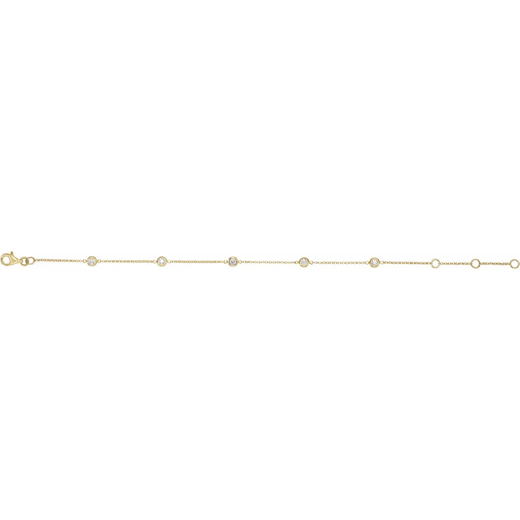 Diamond by the Yard Bracelet
